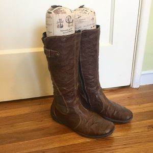 R&D Tall Brown Boots